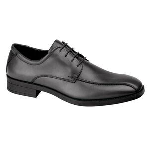 IMAC Mens 4 Eye Tramline Tie Shoes / Black